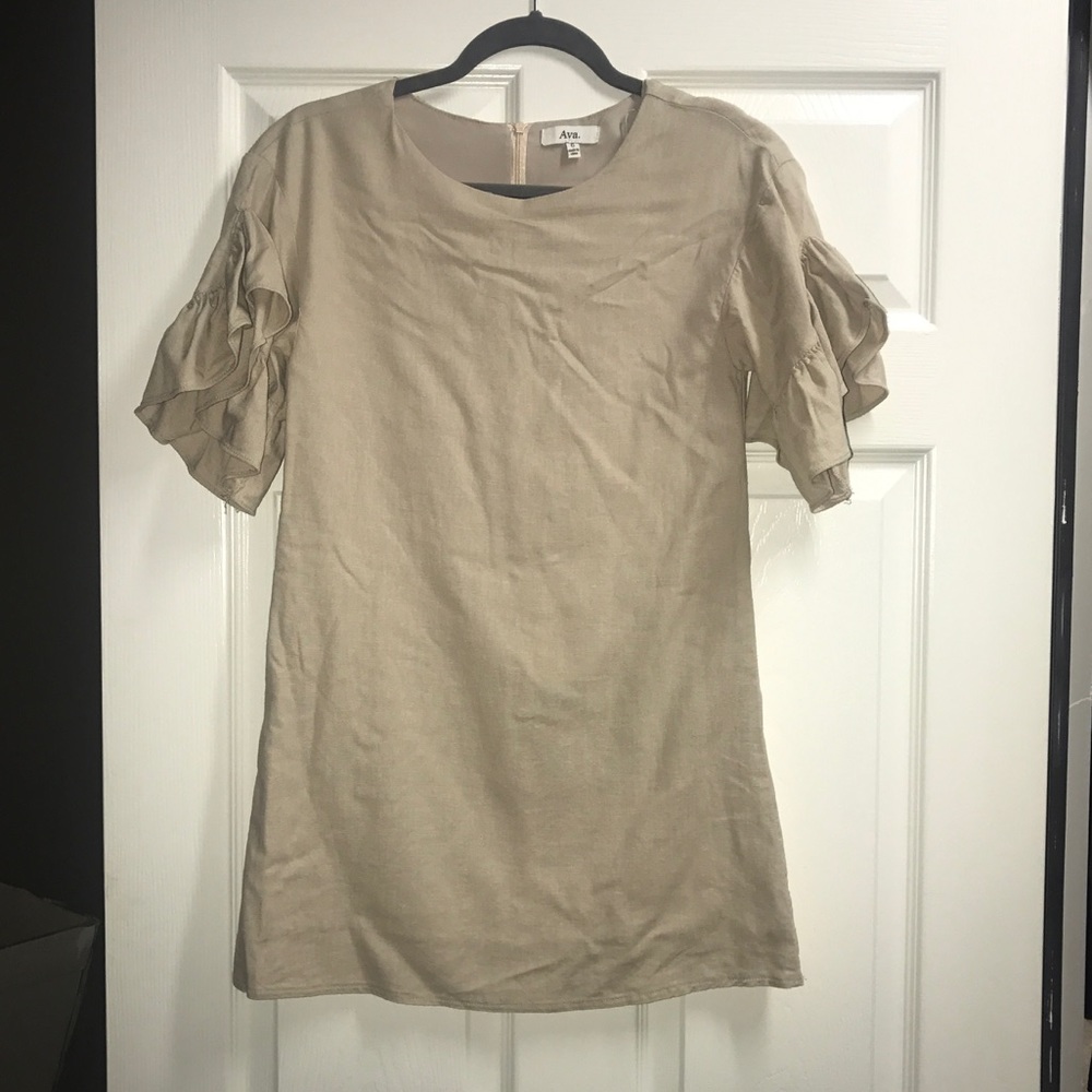 Tan dress